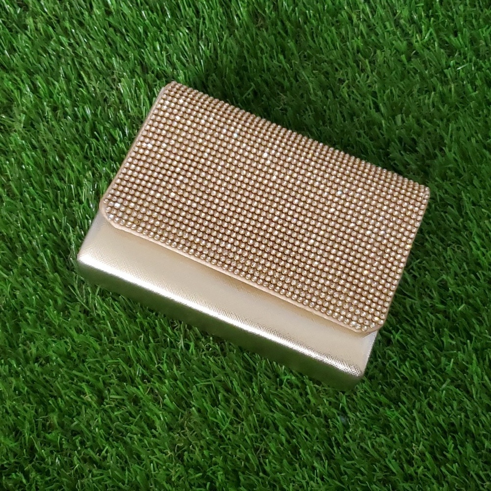 Kendall & James Soft Gold Evening Bag